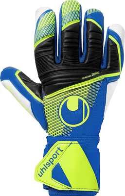 Produktbild von uhlsport Torwarthandschuhe ABSOLUTGRIP HN PRO JR. Children 1011353_02 night blau/fluo gelb/weiß 6.5