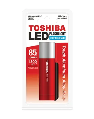 Image de Mini lampe de poche LED TOSHIBA KFL-403M(R) C BP