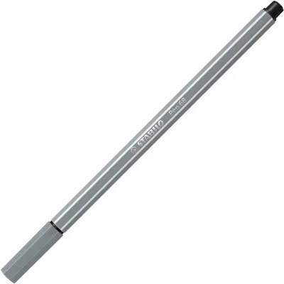 Obrázek produktu pro STABILO Viltstift - Pero 68 - Jedno balení - Středně šedá barva
