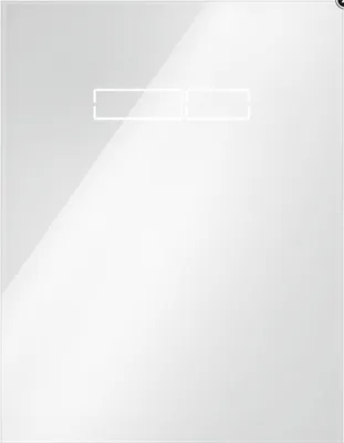 Immagine prodotto di TECElux WC-Betätigungsplatte mit sen-Touch Elektronik Glas weiß