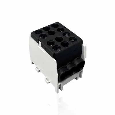 A product shot of an electrical connector on a white background.