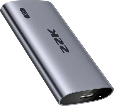 Image de Disque SSD externe – SSD NVMe portable de 2 To, avec une vitesse de 2000 Mo/s et un boîtier en aluminium