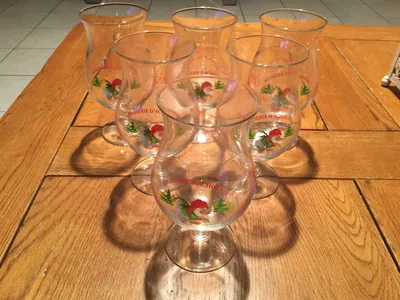 Immagine prodotto di Set da 6 bicchieri da birra La Chouffe, capacità 25 cl, nuovi e originali