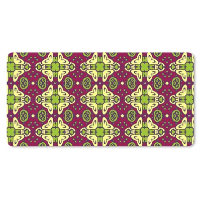 Produktbild von MuchoWow® Mauspad Mousepad Muster - Dekoration - Grün 60x30 cm - Mousepads - Maus Mat - Pad - Mausunterlage - Nachhaltig