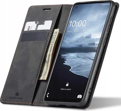 Immagine prodotto di SPACECASE Custodia flip a portafoglio per Galaxy A21s Nero