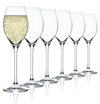 Produktbild von Harmony Prosecco Gläser 280 ml Krosno Glas (6er Set)