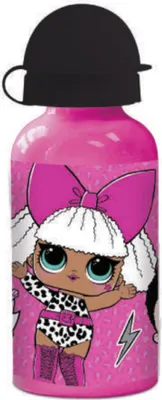 Immagine prodotto di biberon Rock On 400 ml ragazze alluminio rosa