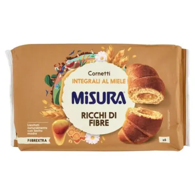 Produktbild von Misura Vollkorn-Honig-Croissants 308 g