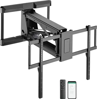 Image de Support mural motorisé pour téléviseur MyWall HP65 pour téléviseurs 43-90" / 109-229 cm Noir