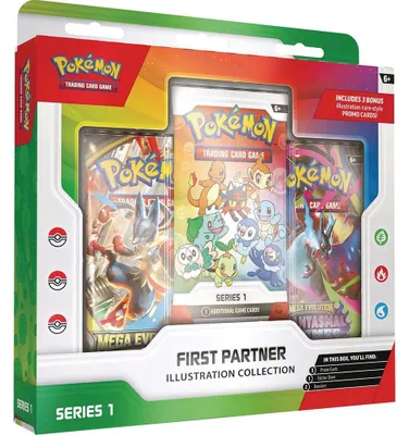 Image de Pokemon First Partner Illustration Collection Series 1