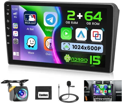 Obrázok produktu pre Android autorádio – multimediálny systém – multimédiá do auta – autorádio – 9-palcový dotykový displej