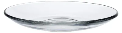 Produktbild von Gigogne Coupe Untertasse, Glas, transparent, 6 Stück