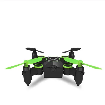 Obrázek produktu pro Skládací čtyřosá letecká fotografie Mini Drone Aircraft Toy - Standard (Green)