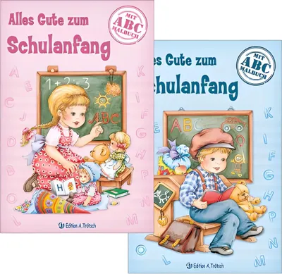 Produktbild von Trötsch Glückw.bücher Zum Schulanfang 12 x 18 cm, 12 Seiten