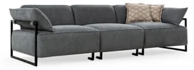Produktbild von Wohnzimmer Textil Sofa 3 Sitzer Luxus Möbel Sitz Design Couch Lounge neu