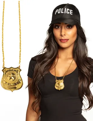 Produktbild von halskette PoliceUni 25-30 cm Gold
