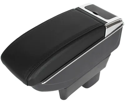 Produktbild von Mittelarmlehne Armlehne Leder Bezug schwarz für Suzuki Swift III 2005-2011