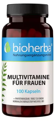 Produktbild von Bioherba Multivitamine für Frauen 100 Kapseln
