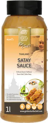 Produktbild von Golden Turtle Erdnuss Sauce nach Thailändischem Rezept 1000ml
