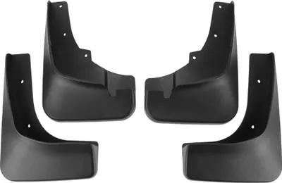 Image de Bavettes De Boue Garde-Boue Pour Mitsubishi Outlander (2.4) 2006-2008 Avec Support D'Accessoires