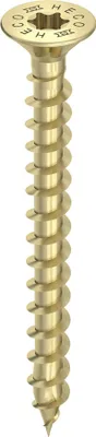 Produktbild von Heco -TOPIX-plus 4,0x40 Variables Vollgew. HD-20 Senkkopf verz. gelb, A3L, 60479