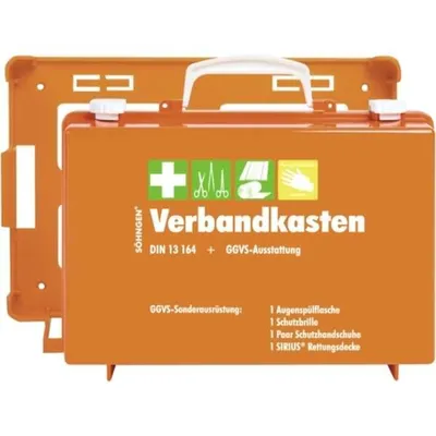 Produktbild von KFZ-Verbandkasten GGVSEB SN-CD DIN 13164 orange