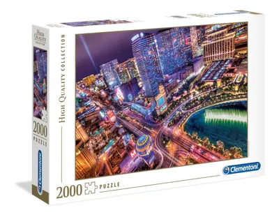 Zdjęcie produktu dla Clementoni Las Vegas, 2000 szt., Miast, 14 lat(a)