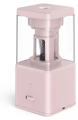 Produktbild von Automatischer elektrischer Bleistiftspitzer, tragbar, batteriebetrieben, fuer 7šC8 mm 2B 3B 4B Bleistifte, unterstuetzt sechseckige/dreieckige/runde Bleistifte, automatisches Ein-/Ausstecken mit grossem Abfallbehaelter, schnelles Anspitzen fuer Schueler, Kuenstler, Zuhause, Schule, Klassenzimmer, Buero
