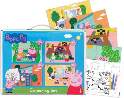 Obrázek produktu pro Peppa Wutz - Puzzle k vybarvení