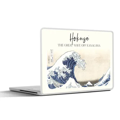 Produktbild von MuchoWow® Laptop Aufkleber Sticker Cover Die große Welle vor Kanagawa - Hokusai - Japanische Kunst 30x21 cm - Sticker für Laptop - Selbstklebend