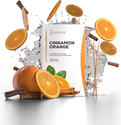 Produktbild von Wunderzahnstocher Cinnamon Orange Aroma Single Pack 30 Stück