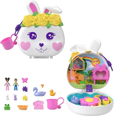 Produktbild von Polly Pocket Blumen-Häschen Schatulle