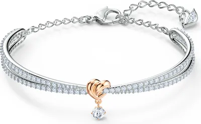 Produktbild von Swarovski Lifelong Heart Armreif Damen Weiß 5516544