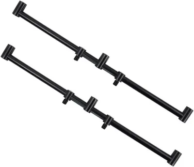 Immagine prodotto di Supporti per canne da pesca - Leggeri in alluminio - 40 cm - Neri