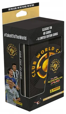 Produktbild von Large Tin: FIFA Club World Cup 2025 Panini Adrenalyn XL Football Cards