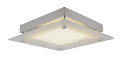 Image de Plafonnier à LED aspect cristal / clair