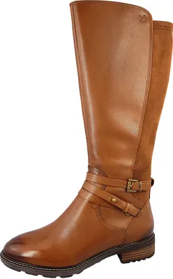 Produktbild von Caprice Damenschuhe Stiefeletten Schlupfstiefel Schaftstiefel Braun Freizeit, Schuhgröße:EUR 37.5 | UK 4.5
