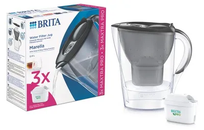 Produktbild von Brita Filterkanne Marella 2,4 l mit Maxtra Pro Filter und Anzeige 1052796