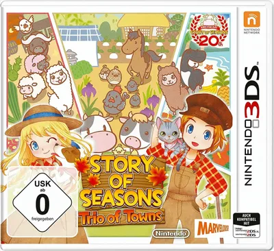 Produktbild von Story of Seasons: Trio of Towns - 3DS
