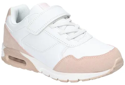 Produktbild von American Club ES216, Kinder Sportschuhe Klettverschluss Leder-Einlegesohle AIR Sohle, Weiß 33