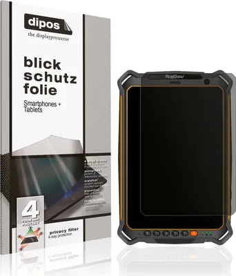 Produktbild von Blickschutzfolie für RugGear RG930i matt Schutzfolie Folie Display Schutz dipos