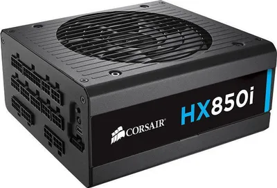 Produktbild von Corsair HXi Series 850Watt Voll Modular 80 PLUS Platinum ATX Netzteil, schwarz
