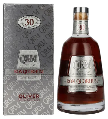 Image de Ron Quorhum 30 Aniversario Old Vintage Rum 40% Vol. 0,7l en boîte cadeau