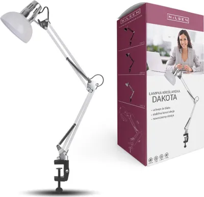 Immagine prodotto di LAMPADA DA DISEGNO E27 DAKOTA Bianco