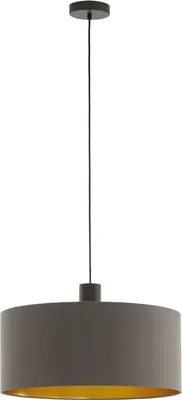 Immagine prodotto di Lampada a sospensione Concessa 1 Marrone scuro, color oro Eglo 97683