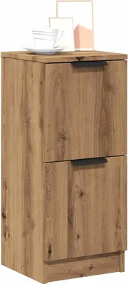 Produktbild von vidaXL Sideboards 2 Stk. Artisan-Eiche 30x30x70 cm Holzwerkstoff