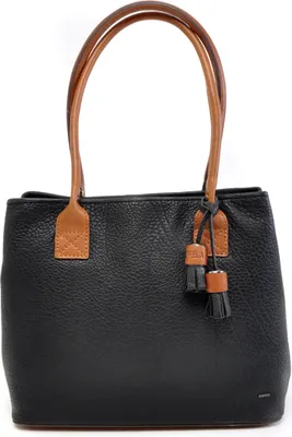 Obrázok produktu pre Berba - Kožená nákupná taška Chamonix 125-312-00 Black