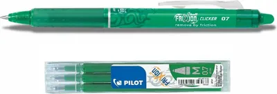 Produktbild von Frixion Clicker 0.7 grün + 3 Ersatzminen grün