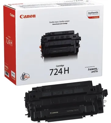 Produktbild von Canon CRG-724H, 12500 Seiten, Schwarz, 1 Stück(e)