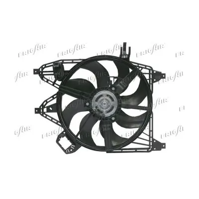 Produktbild von FRIGAIR 0509.2006 Lüfter Motorkühlung Kühlerlüfter für RENAULT KANGOO (KC0/1) Wasserkühler Ø385mm